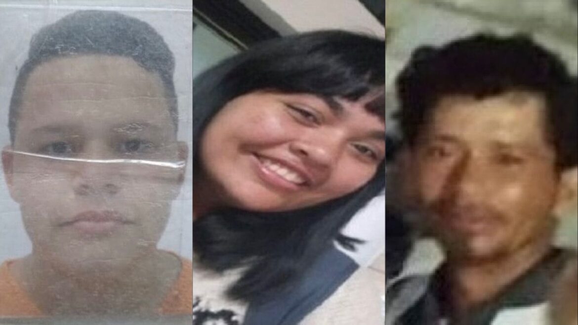 Polícia divulga imagem de três pessoas que desapareceram em Manaus