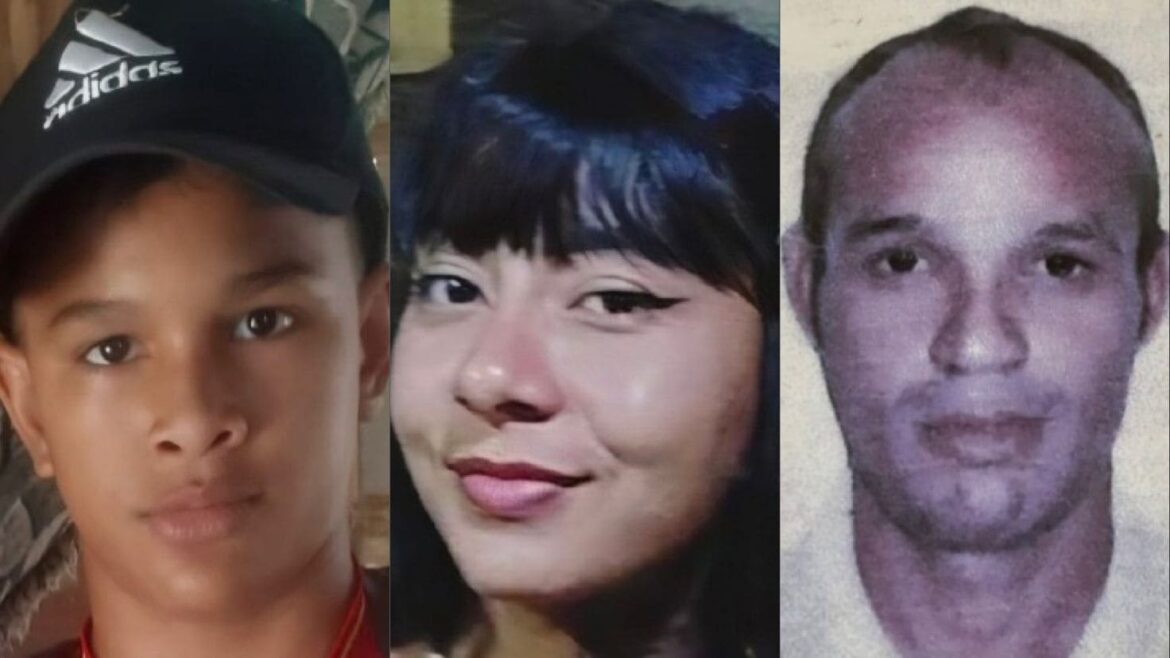 Polícia divulga imagens de três pessoas desaparecidas em Manaus