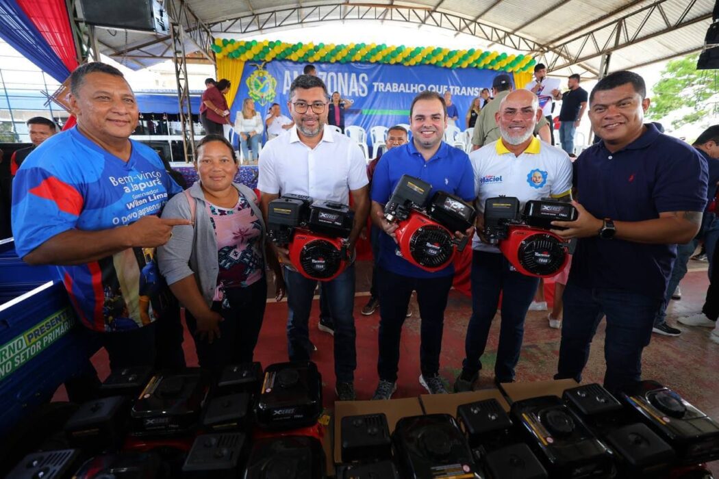 Governador Wilson Lima realiza entregas para os setores primário e social e no Médio Solimões