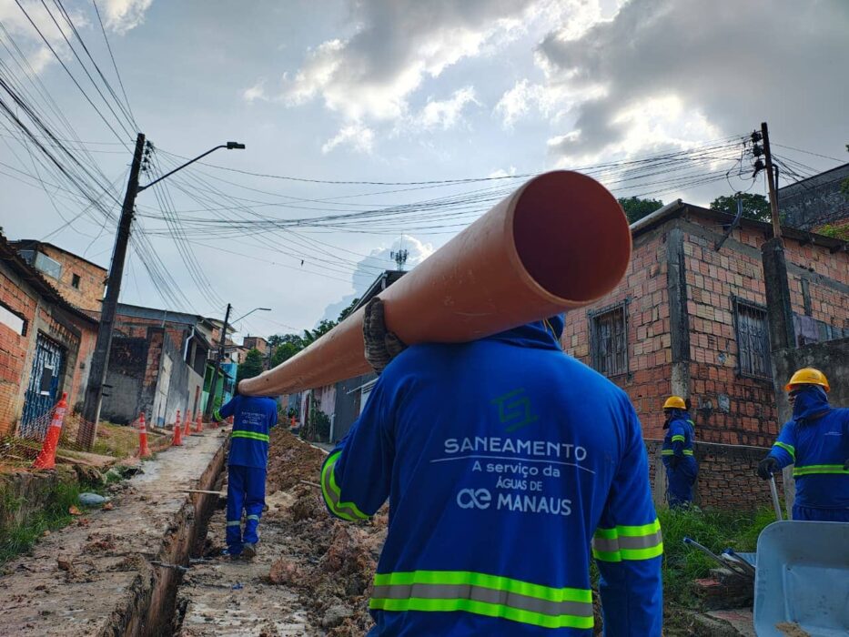 Trata Bem Manaus: Expansão da coleta e tratamento de esgoto segue em nove zonas da cidade