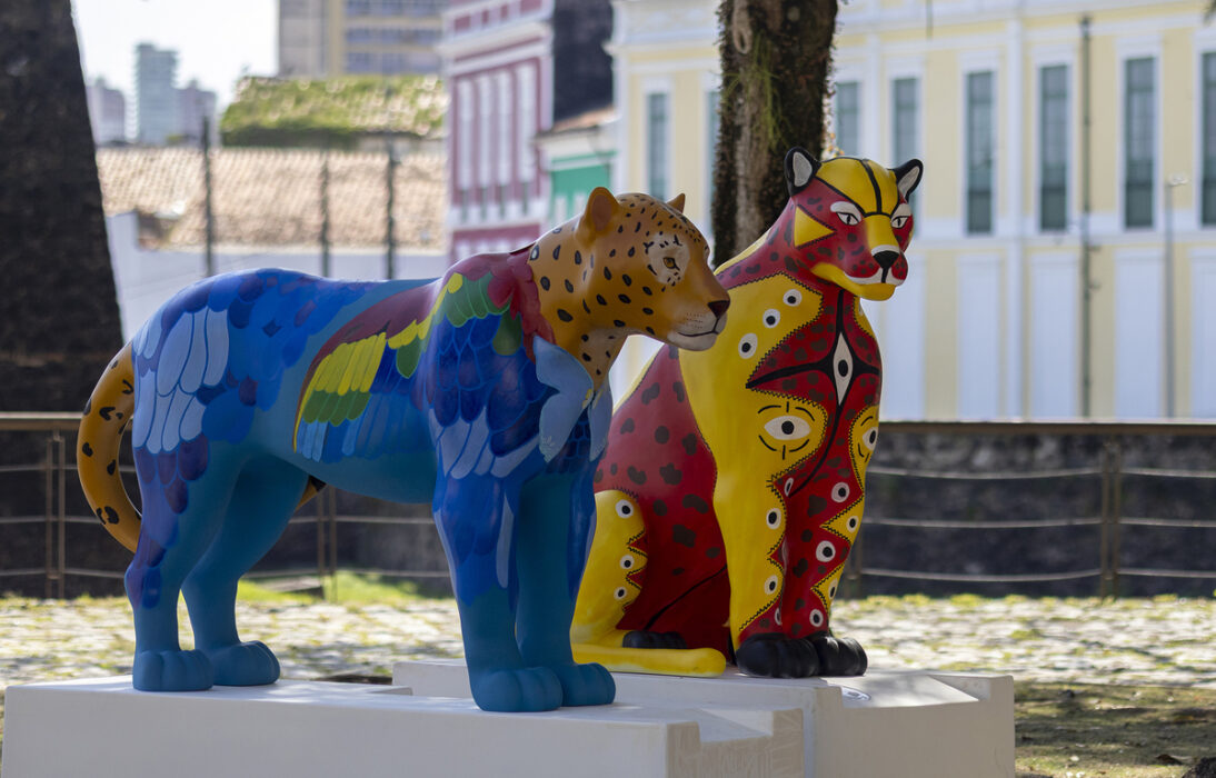 Exposição Jaguar Parade ocupa Belém durante a COP30