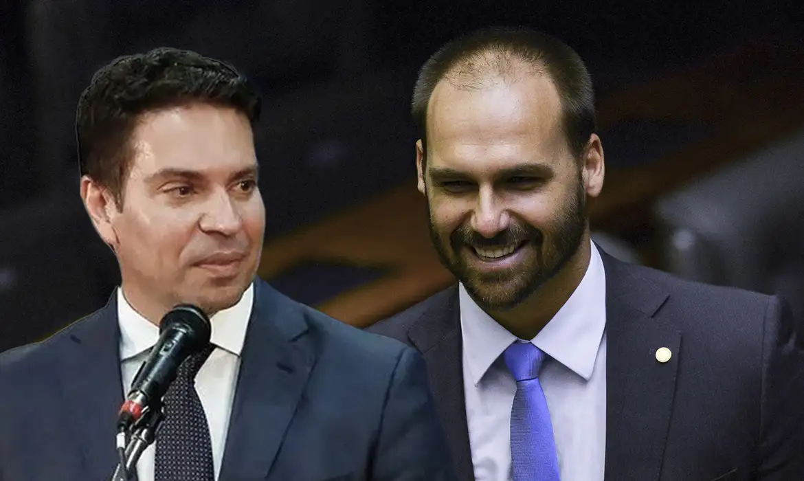 Câmara decide cassar mandatos de Eduardo Bolsonaro e Ramagem
