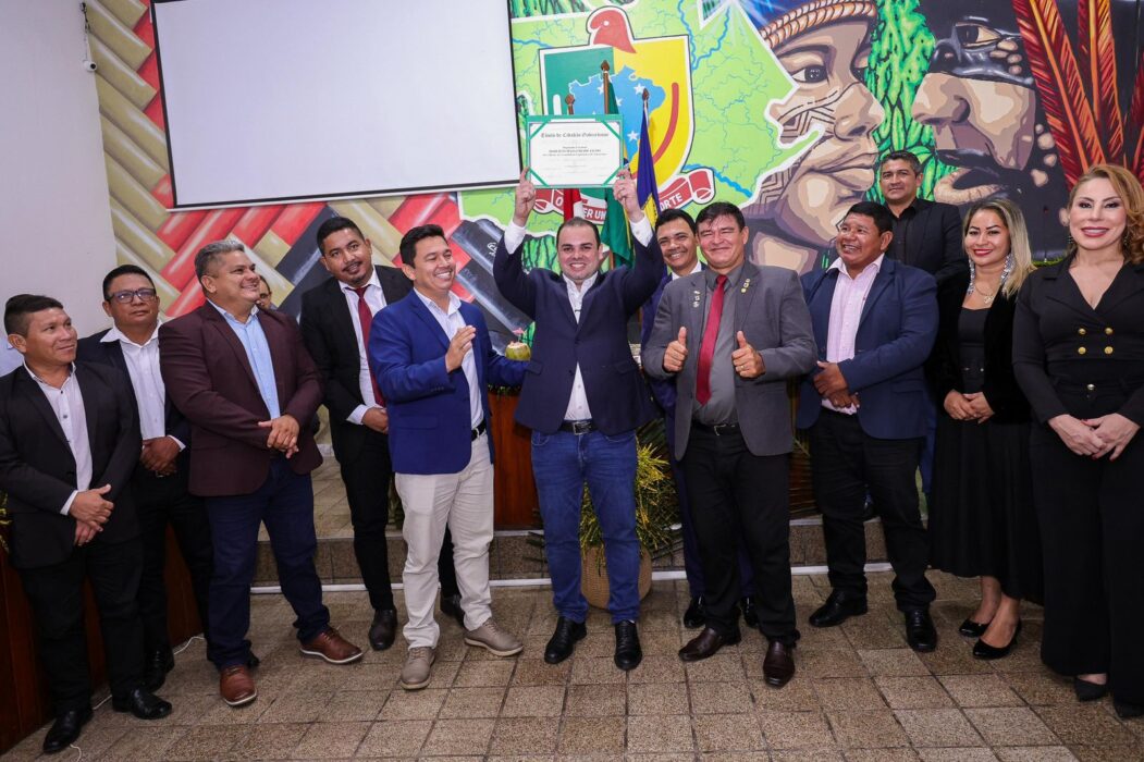 Roberto Cidade se torna cidadão de São Gabriel da Cachoeira, o município mais indígena do Brasil