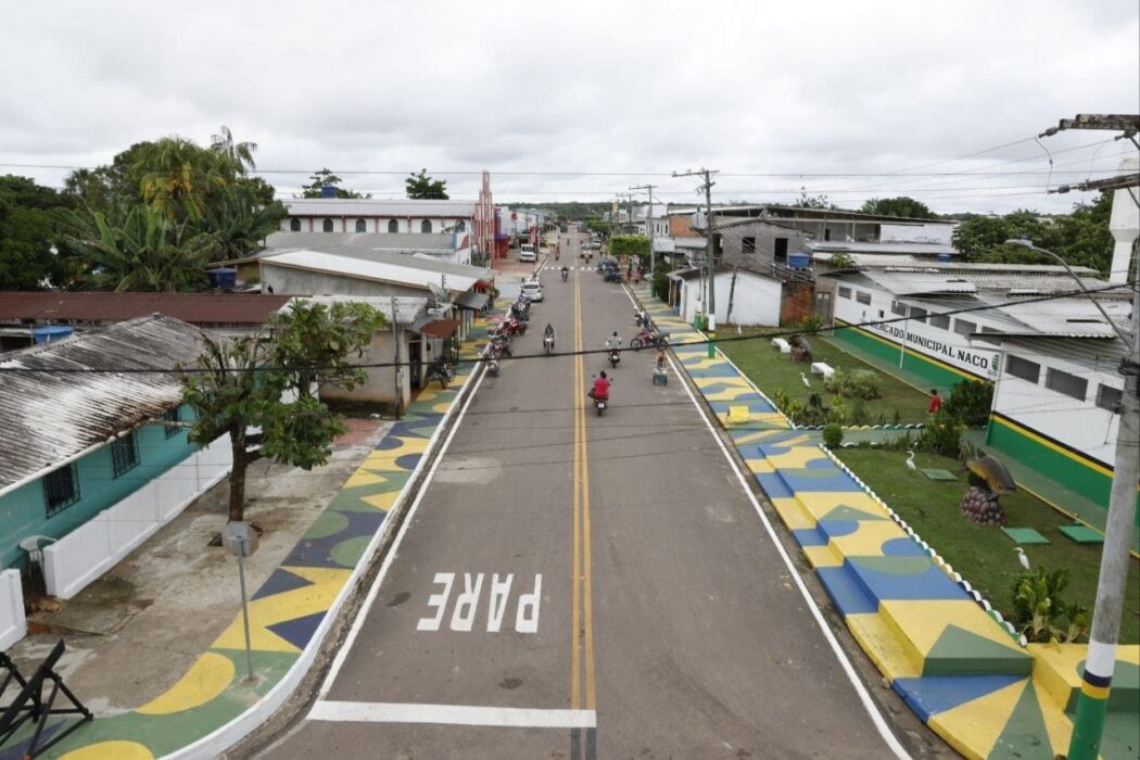 Asfalta Amazonas: Governador Wilson Lima entrega primeira etapa das obras em Tapauá