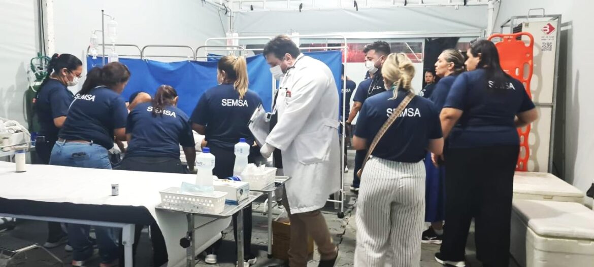 Prefeitura monta esquema especial de assistência à saúde para o ‘Réveillon Manaus 2026’