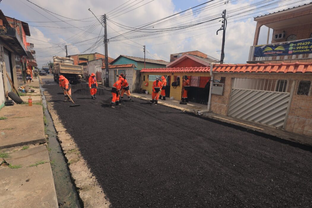 Prefeitura de Manaus amplia investimentos em asfalto e mobilidade urbana ao longo de 2025