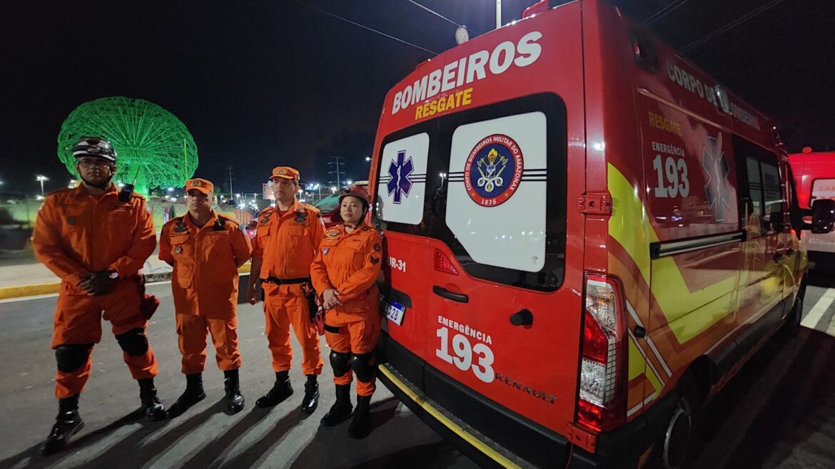 Corpo de Bombeiros reforça serviço de prevenção na Ponta Negra, Alameda Alphaville e Orla do Amarelinho