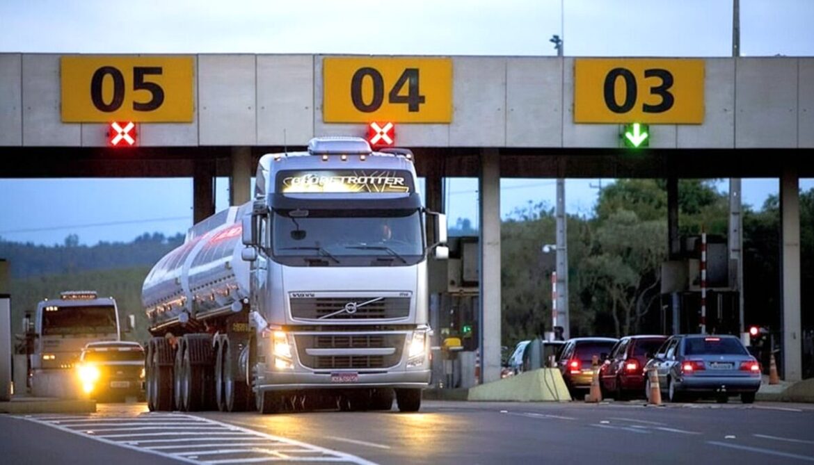 Testes do vale-pedágio por placa avançam em rodovias de MT