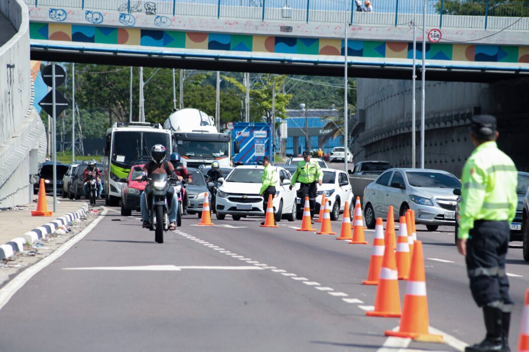 IMMU realiza ação unificada de fiscalização e educação de trânsito na zona Norte