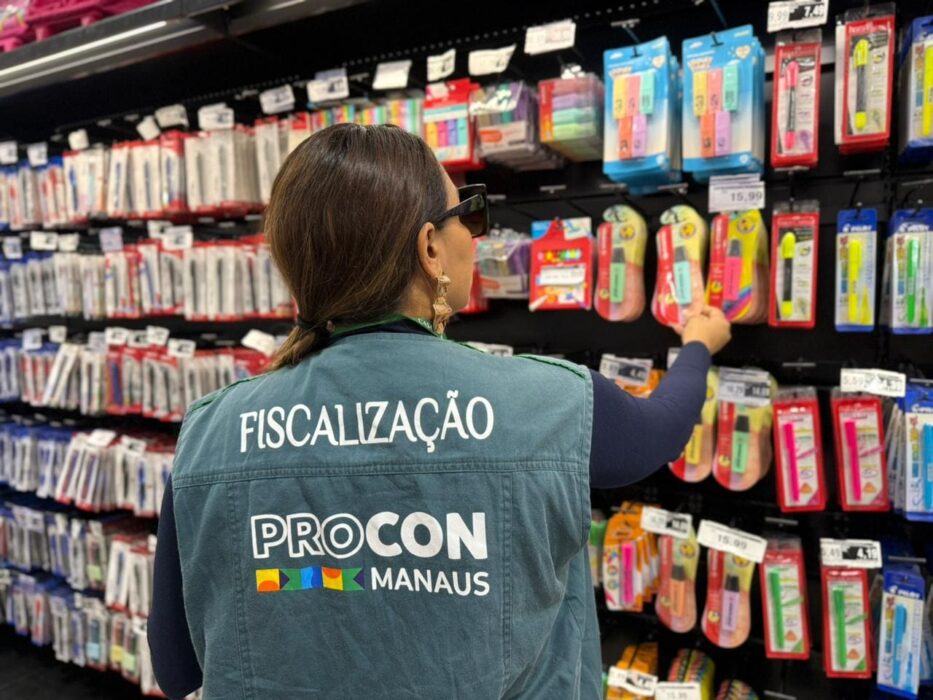 Procon Manaus divulga pesquisa de preços dos itens de material escolar para 2026