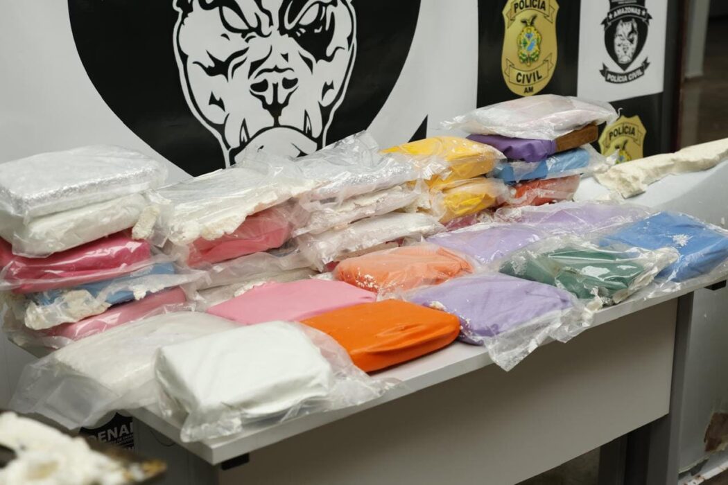 Maconha avaliada em R$ 1 milhão é encontrada dentro de freezer em Manaus 