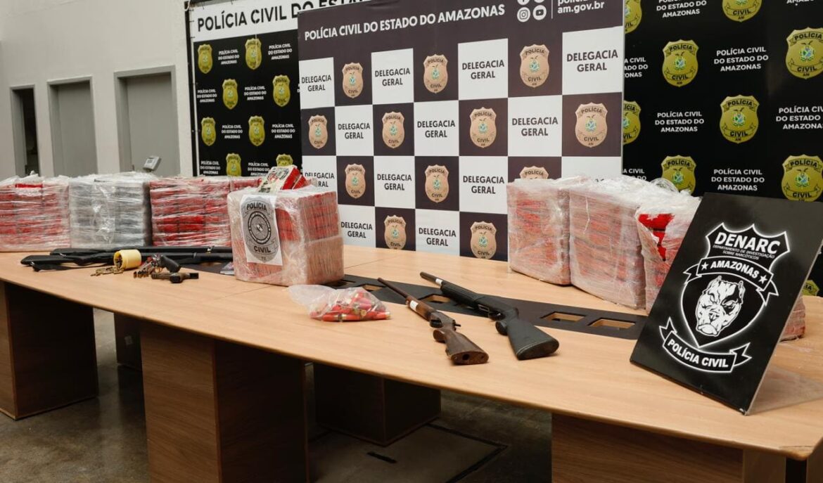 Operação Policial apreende 250 quilos de cocaína e bloqueia R$ 4,8 milhões do crime organizado