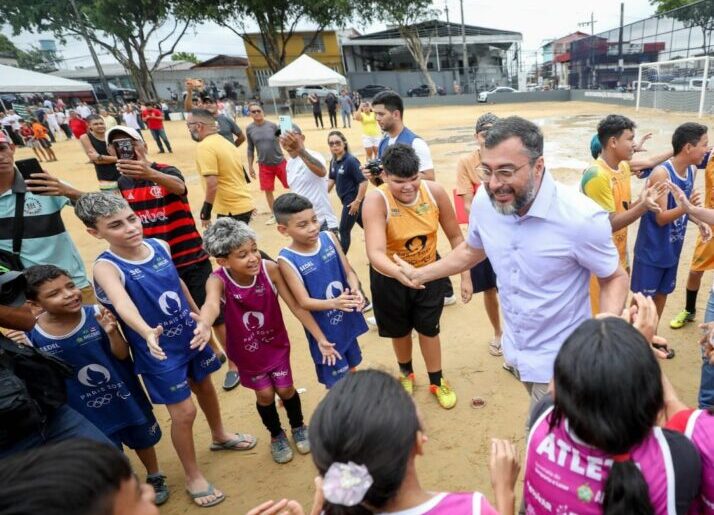 Obras do Governo do Amazonas ampliam acesso ao esporte, com mais de 325 mil jovens e crianças atendidos pelo Pelci