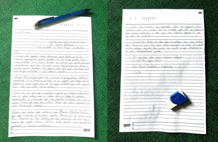 Carlos Bolsonaro escreve carta para o pai na prisão