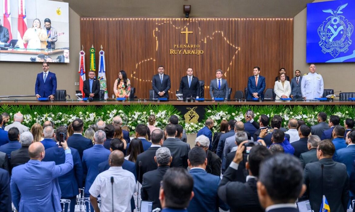 Presidente Roberto Cidade abre ano legislativo de 2026 e reforça papel da Aleam no desenvolvimento do Amazonas