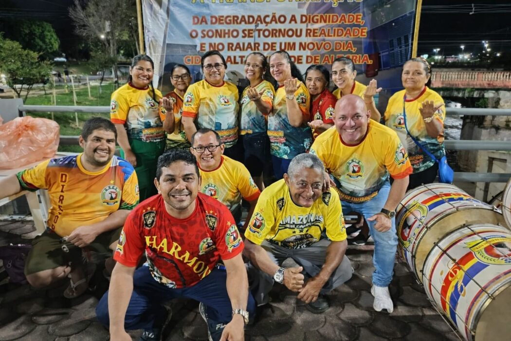 Cidade Alta transforma obras do Governo do Amazonas em samba-enredo e leva o Educandos para brilhar no carnaval