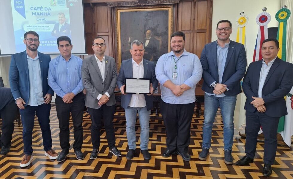 ACA homenageia Suframa pelos 59 anos de atuação em prol do desenvolvimento da Amazônia