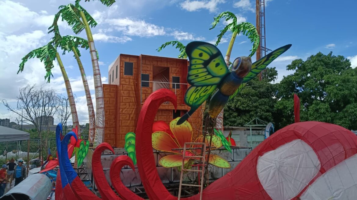 Alegorias inspiradas em obras urbanas levam a Cidade Alta ao Sambódromo, com enredo sobre transformação social