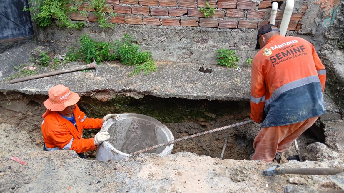 Prefeitura elimina pontos de alagamento e recupera drenagem no Zumbi dos Palmares