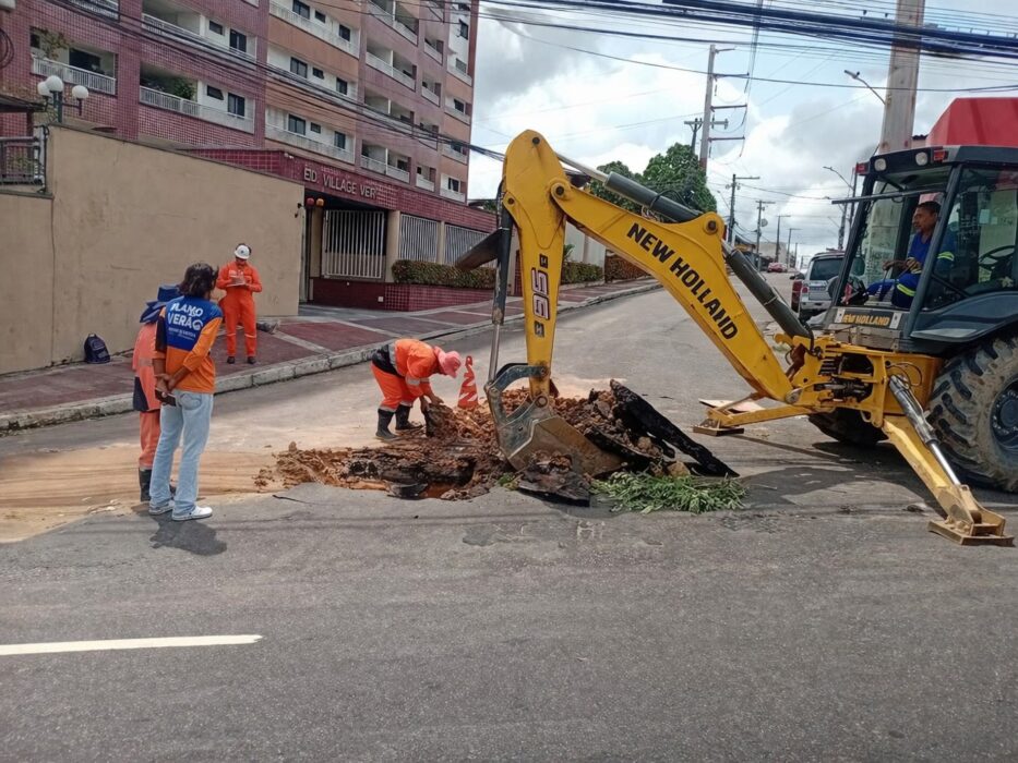 Prefeitura reforça drenagem em áreas estratégicas de Manaus