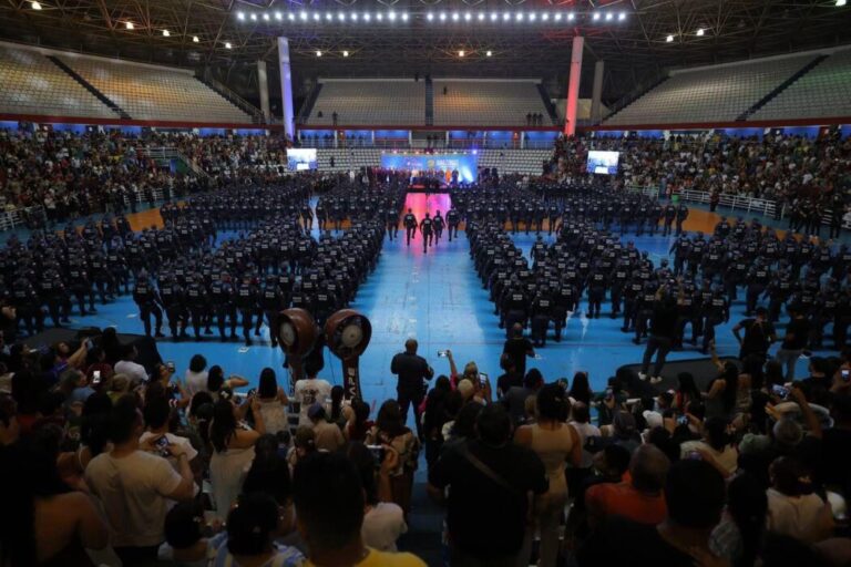Governador Wilson Lima forma 500 novos policiais militares e amplia reforço da segurança no Amazonas