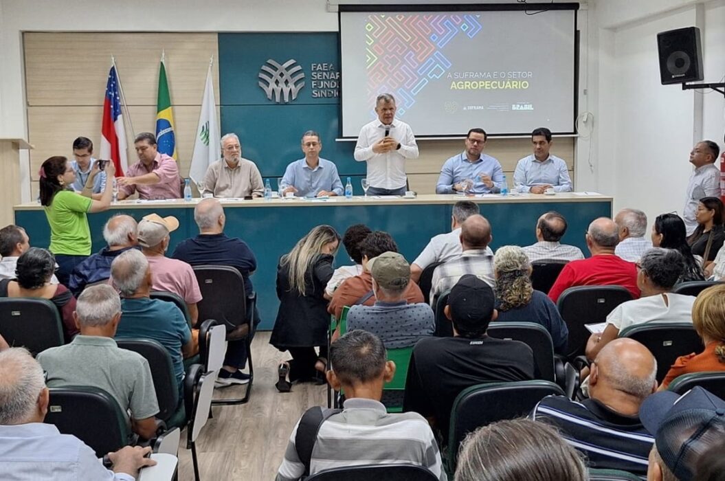 Suframa discute regularização fundiária do Distrito Agropecuário em reunião na Faea
