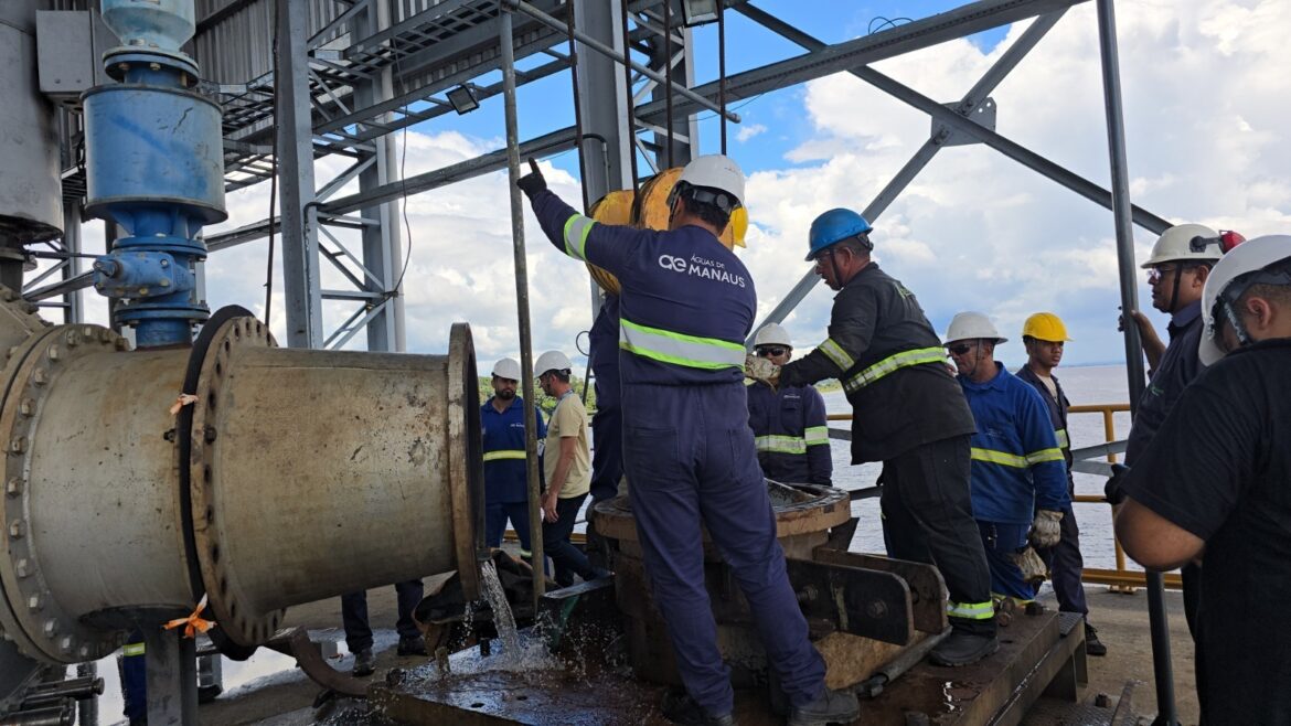 Força-tarefa atua para redução de impactos no abastecimento durante manutenção na Ponta das Lajes
