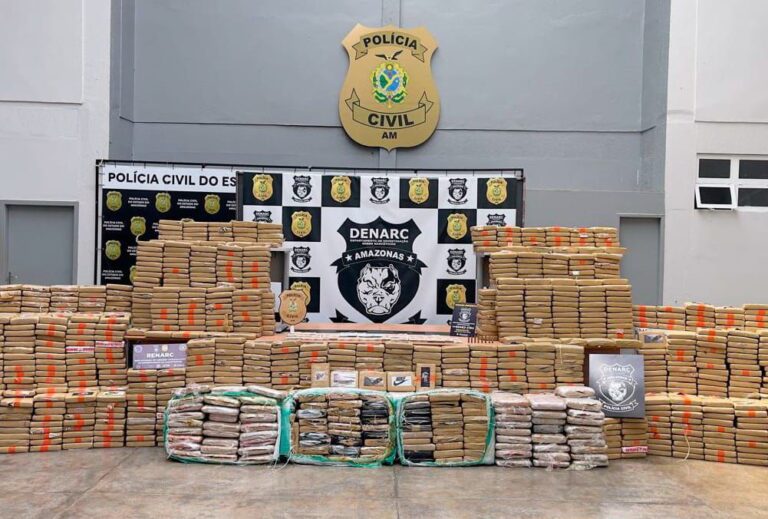 Amazonas dobra apreensões de drogas no primeiro bimestre de 2026