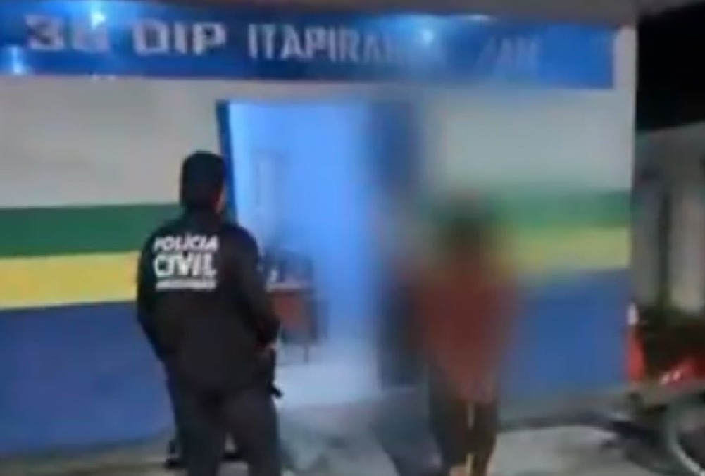 Homem é preso por extorsão mediante sequestro e tentativa de latrocínio, em Itapiranga
