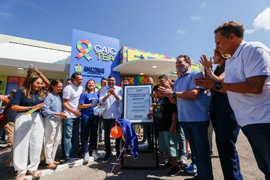 Governador Wilson Lima entrega terceiro Caic TEA e fortalece rede de atendimento a crianças com autismo