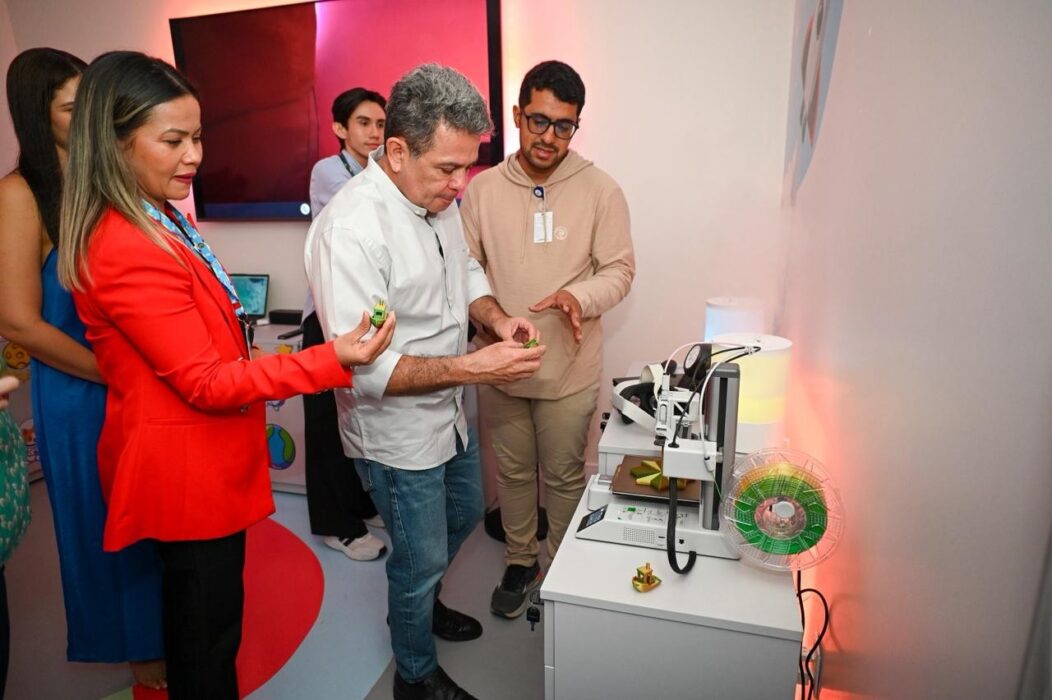 Vice-governador Tadeu de Souza acompanha primeiros atendimentos do novo Caic TEA, na zona centro-sul de Manaus