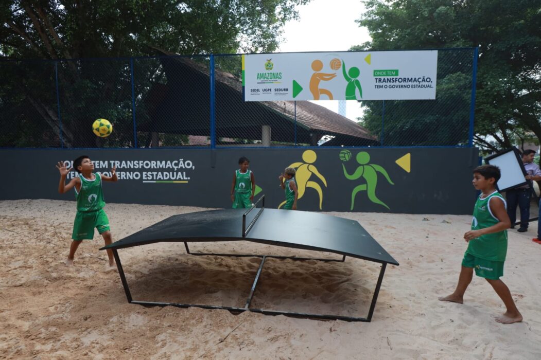 Governo do Estado fortalece o esporte comunitário, com obras que transformam a rotina de jovens no Amazonas