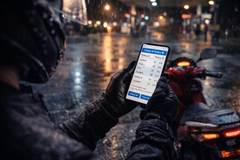 Seguro de moto: coberturas e preço orientam busca na web