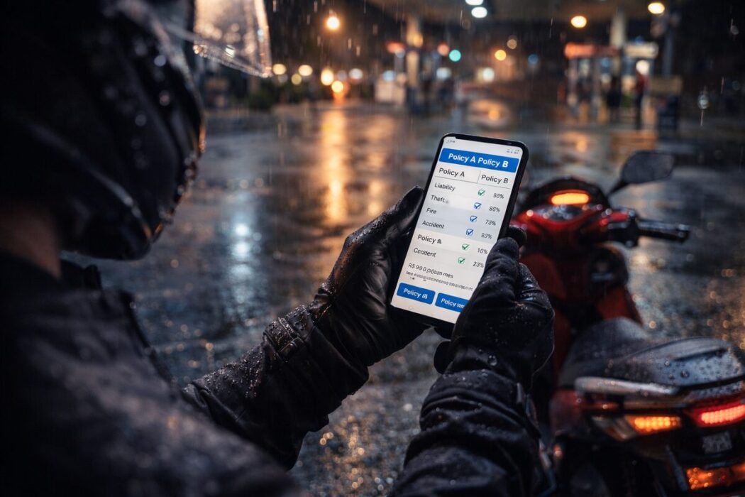 Seguro de moto: coberturas e preço orientam busca na web