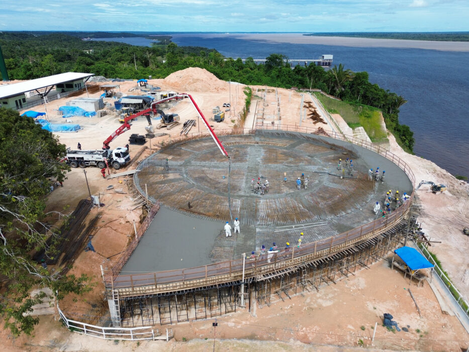 Prefeitura realiza visita técnica nas obras do parque Encontro das Águas Rosa Almeida 