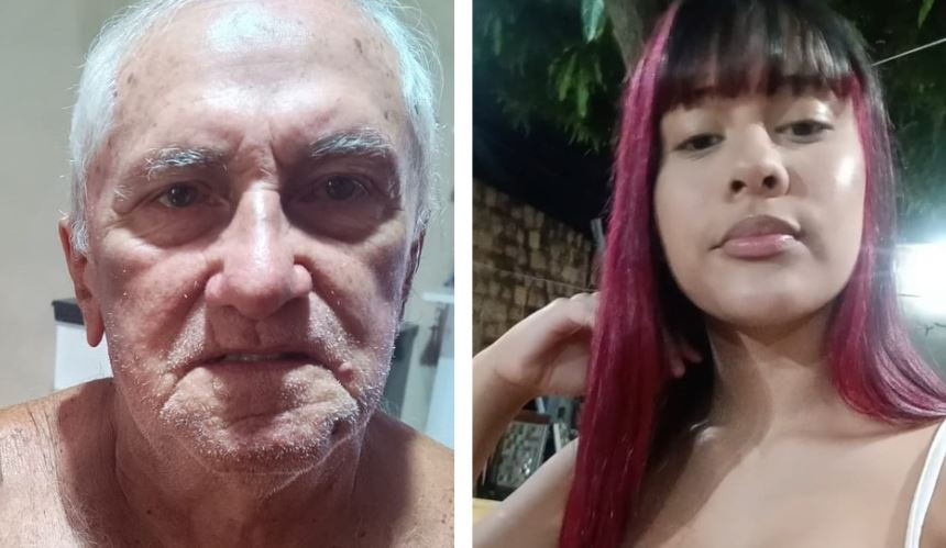 Idoso e adolescente desaparecem em Manaus e famílias pedem ajuda para encontrá-los
