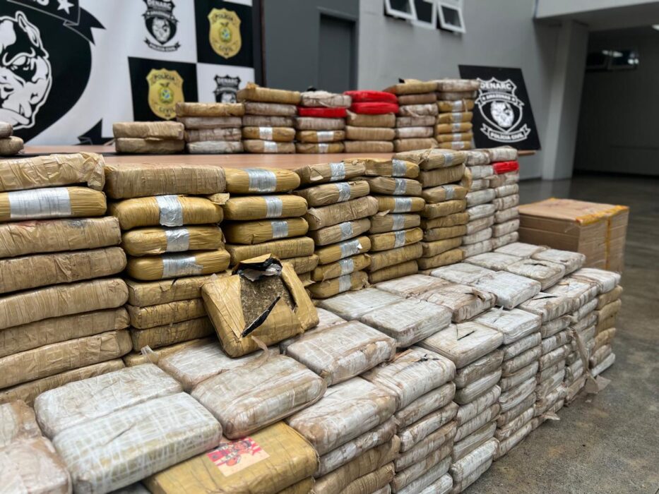 Polícia apreende 328 quilos de maconha tipo skunk avaliados em R$ 6,5 milhões em Manaus