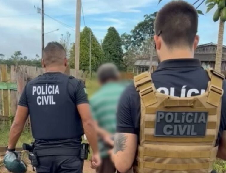 Homem é preso por violência doméstica, cárcere privado e ameaça contra a sua família, em Apui