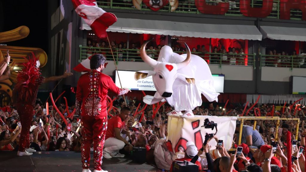 Boi Garantido lança álbum 'Parintins: Portal do Encantamento' em Manaus no curral deste sábado (18)