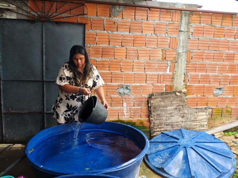 Comunidade Lago Azul recebe obras de abastecimento de água que mudará a vida dos moradores: “Vai ter água nas torneiras, no chuveiro”