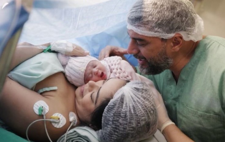 Nasce Helena filha do ex-governador do Amazonas Wilson Lima 