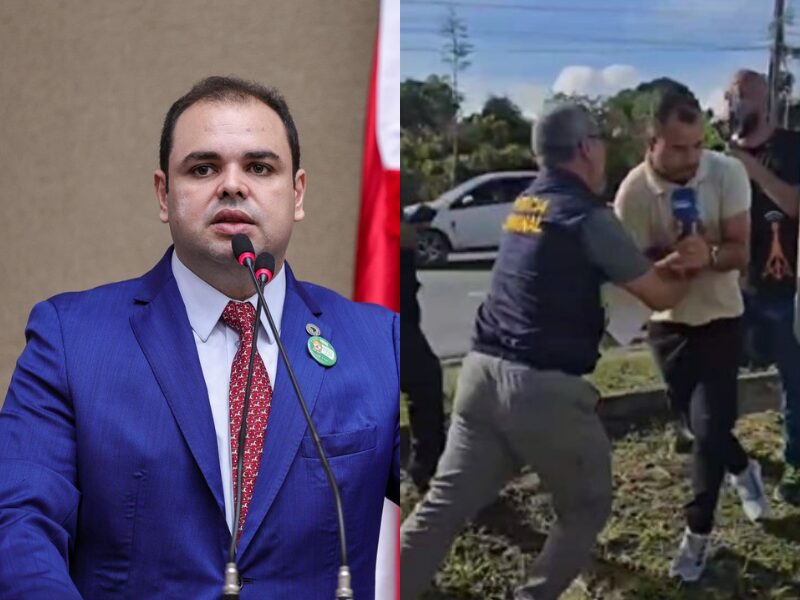Governador interino Roberto Cidade repudia agressão contra repórter