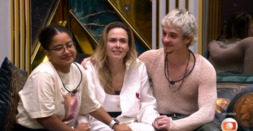 Ana Paula, Juliano e Milena estão na final do BBB 26 