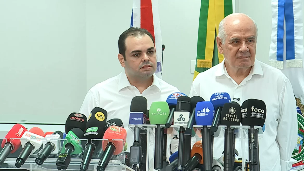 Roberto Cidade e Serafim Corrêa oficializam chapa para eleição indireta no AM