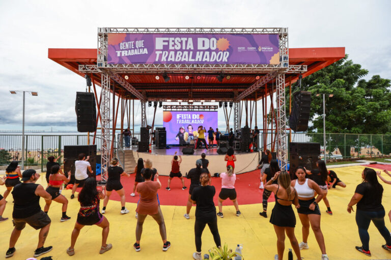Festa do Trabalhador na Ponta Negra une lazer, empreendedorismo e valorização aos trabalhadores