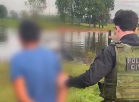 Pai é preso por estwpro de vulnerável e agressões físcas contra a filha de 13 anos, em Itacoatiara