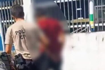 Homem foi preso após ameaçar ex-companheira e tentar levar filha do casal no Dia das Mães