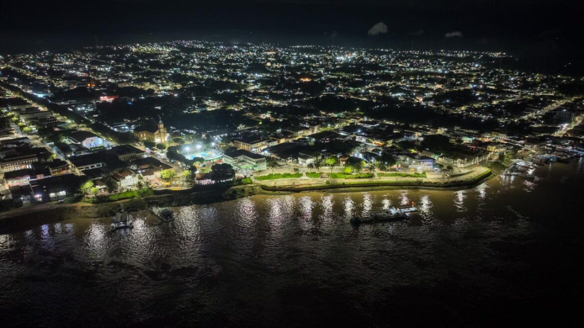 Iluminação pública de LED reforça ações de segurança no Amazonas