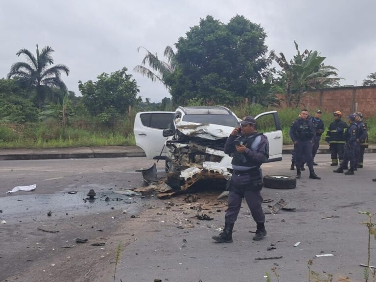 Vídeo: acidente grave deixa um morto e três feridos em avenida de Manaus