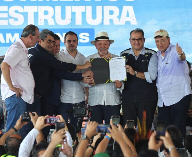 Ao lado do presidente Lula, governador Roberto Cidade destaca investimentos históricos e reforça avanço das obras na BR-319 no Amazonas